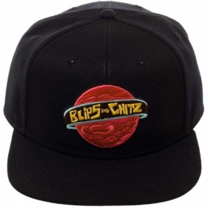 Baseball Caps Rick and Morty Blips and Chitz Snapback Hat - CB18LKXEI03 $13.39