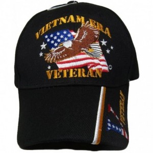 Skullies & Beanies Vietnam Era Veteran Vet V War Embroidered Baseball Cap Hat - C4187UHC3RR $18.66