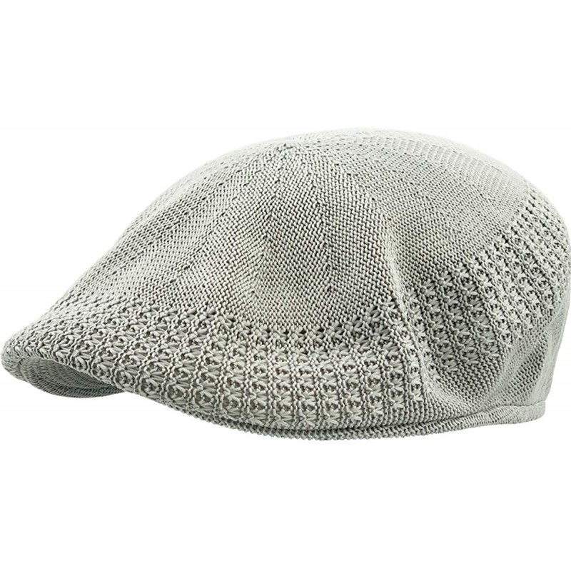 Newsboy Caps Classic Mesh Newsboy Ivy Cap Hat - Light Gray - CV11JYQL6H9 $11.45