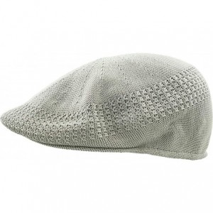 Newsboy Caps Classic Mesh Newsboy Ivy Cap Hat - Light Gray - CV11JYQL6H9 $11.45