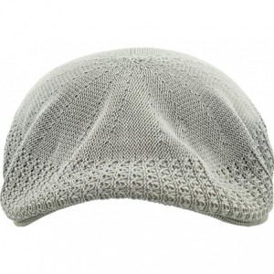 Newsboy Caps Classic Mesh Newsboy Ivy Cap Hat - Light Gray - CV11JYQL6H9 $11.45