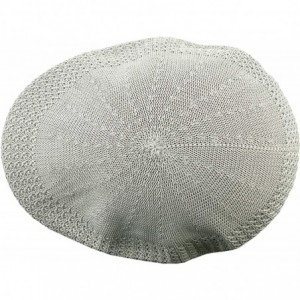 Newsboy Caps Classic Mesh Newsboy Ivy Cap Hat - Light Gray - CV11JYQL6H9 $11.45