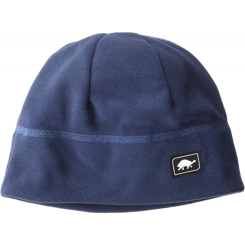 Skullies & Beanies Midweight Micro Fur Fleece Beanie - Navy - CK110BUWNSX $16.68