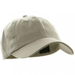 Baseball Caps Low Profile Dyed Cotton Twill Cap - Putty - C8112GBW5DN $11.30