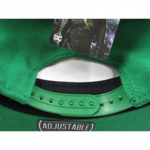 Baseball Caps Green Arrow Logo Solid Green Snapback - CD12BR2ZI6H $14.28