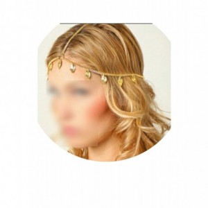 Headbands Bridal Wedding Hair Accessories Headdress Gold Silver Headband Hair Comb Clip Hairpin Crown Jewelry - 10 - C118X07H...