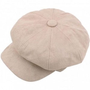 Berets Women Casual Vintage Octagonal Hat Winter Warmer Berets Hat Ladies Englandstyle Beret Womens Beanie Cap Hat - CK188Z22...