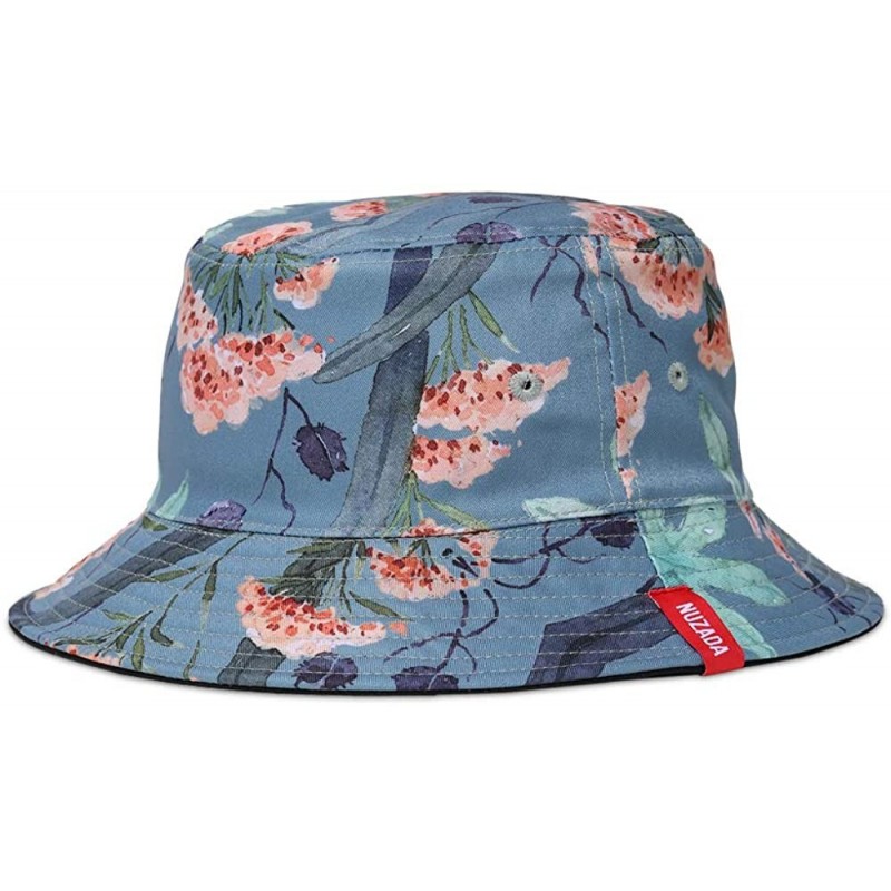 Bucket Hats Unisex Bucket Hat Reversible Fisherman Hat Packable Casual Travel Beach Sun Hats for Men Women Many Patterns - CG...