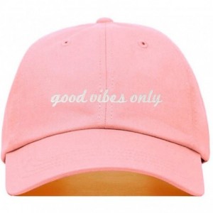 Baseball Caps Baseball Embroidered Unstructured Adjustable Multiple - Light Pink - CA187MQ6MDZ $13.20