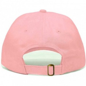 Baseball Caps Baseball Embroidered Unstructured Adjustable Multiple - Light Pink - CA187MQ6MDZ $13.20