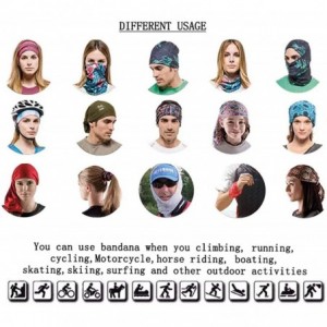 Balaclavas Seamless Rave Bandana- Unisex Seamless Face Mask Tube Neck Gaiter Balaclava Headwear for Women and Men - Galaxy J ...