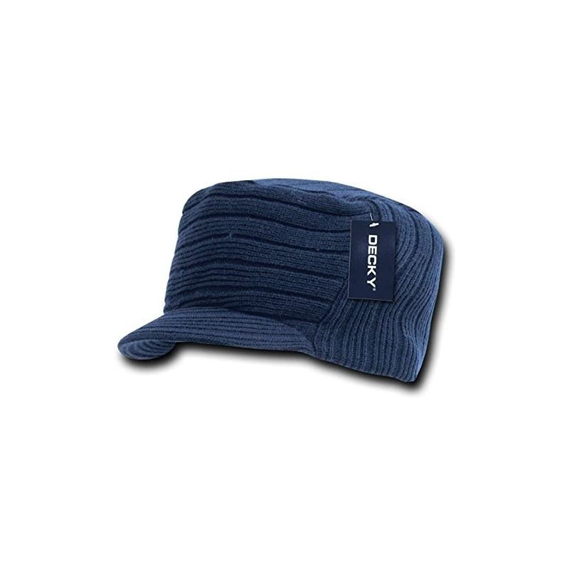 Baseball Caps Flat Top Jeep Cap - Navy - CD11903FY2T $6.46