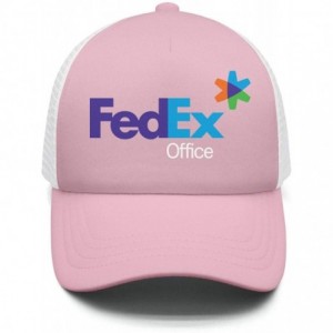 Baseball Caps Mens Casual FedEx-Ground-Express-Violet-Green-Logo-Symbol-Adjustable Fitted Hat - Light-pink-10 - CP18R27QC4D $...