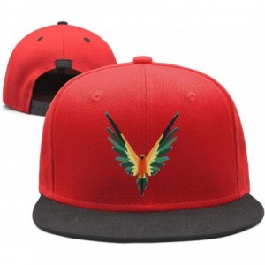 Baseball Caps Maverick Bird Logo Black Cap Hat One Size Snapback - 0logan Sun Conure-31 - CH18LTEE9TN $32.31