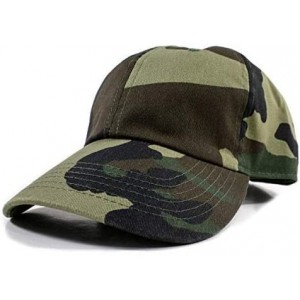 Baseball Caps Polo Style Baseball Cap Ball Dad Hat Adjustable Plain Solid Washed Mens Womens Cotton - Camo - C418WDC3NGA $8.96