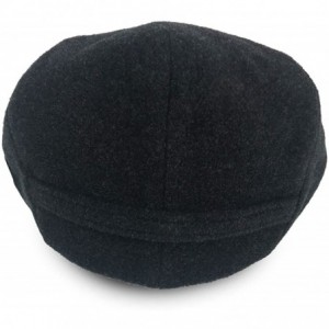 Skullies & Beanies Men's Irish Made Trinity Cap - Charcoal - C812N6F3RYW $37.85