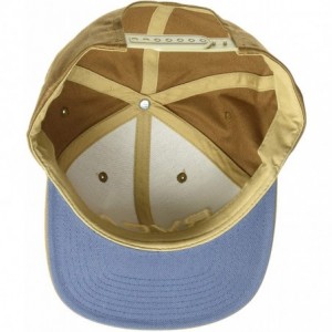 Baseball Caps Men's Twill Snapback III - Beige - CV123QKTA9N $59.16