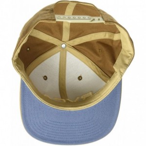 Baseball Caps Men's Twill Snapback III - Beige - CV123QKTA9N $34.02