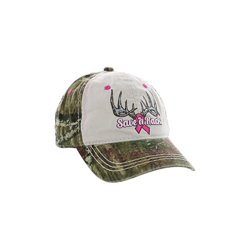 Baseball Caps Womens Camouflage Breast Cancer Awareness Cap - Putty/Mossy Oak Break Up Infinity - CA12CAD5Z41 $12.67
