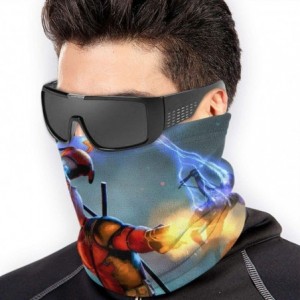 Balaclavas Seamless Face Mask Bandanas-Dead-Pool Pika_chu Half Face Mask Multi Scarf for Dust- Outdoors - Black1 - CA197S4O5W...