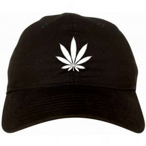 Baseball Caps Weed Leaf Marijuana Cannabis Rasta 6 Panel Dad Hat Cap - CE12C6CKWXL $34.20