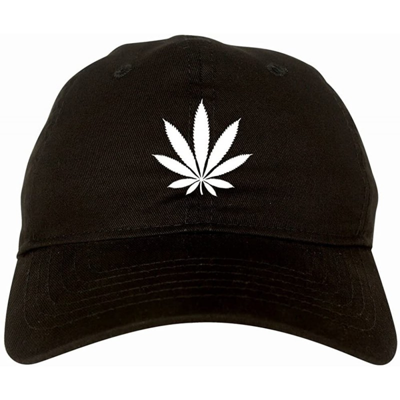 Baseball Caps Weed Leaf Marijuana Cannabis Rasta 6 Panel Dad Hat Cap - CE12C6CKWXL $22.21