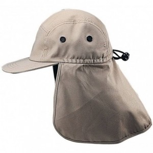Sun Hats Outdoors Sun Protecting Flap Hat - Khaki - CT11EMJOSOV $20.86