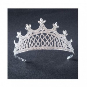 Headbands Women Rhinestones Tiaras Crowns for Birthday Party Princess Prom Queen - CH1840UYZKY $9.72