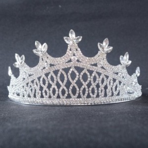 Headbands Women Rhinestones Tiaras Crowns for Birthday Party Princess Prom Queen - CH1840UYZKY $9.72