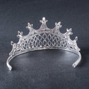Headbands Women Rhinestones Tiaras Crowns for Birthday Party Princess Prom Queen - CH1840UYZKY $9.72
