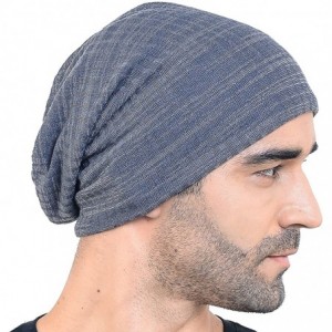 Skullies & Beanies Men Slouch Hollow Beanie Thin Summer Cap Skullcap B018h - Dark Gray - CX121EHGVD9 $15.82