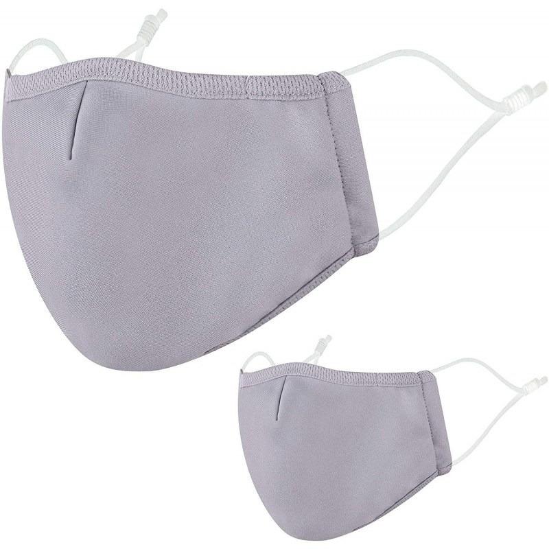 Balaclavas Reusable Washable Sports Dust Cover Bandana - B_2 Pack_grey - CN199XTGTYW $15.67
