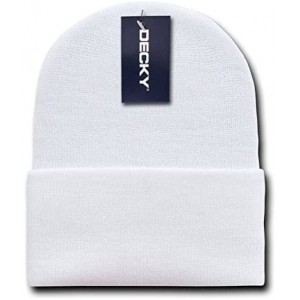 Skullies & Beanies Cuff Beanie - White - C611903H7KV $10.28