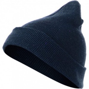 Skullies & Beanies Mens Warms Simple Acrylic Watch Hat - Dch001-navy - CR18IRGWZLC $8.56