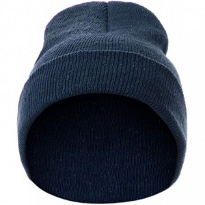 Skullies & Beanies Mens Warms Simple Acrylic Watch Hat - Dch001-navy - CR18IRGWZLC $8.56