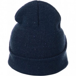 Skullies & Beanies Mens Warms Simple Acrylic Watch Hat - Dch001-navy - CR18IRGWZLC $8.56