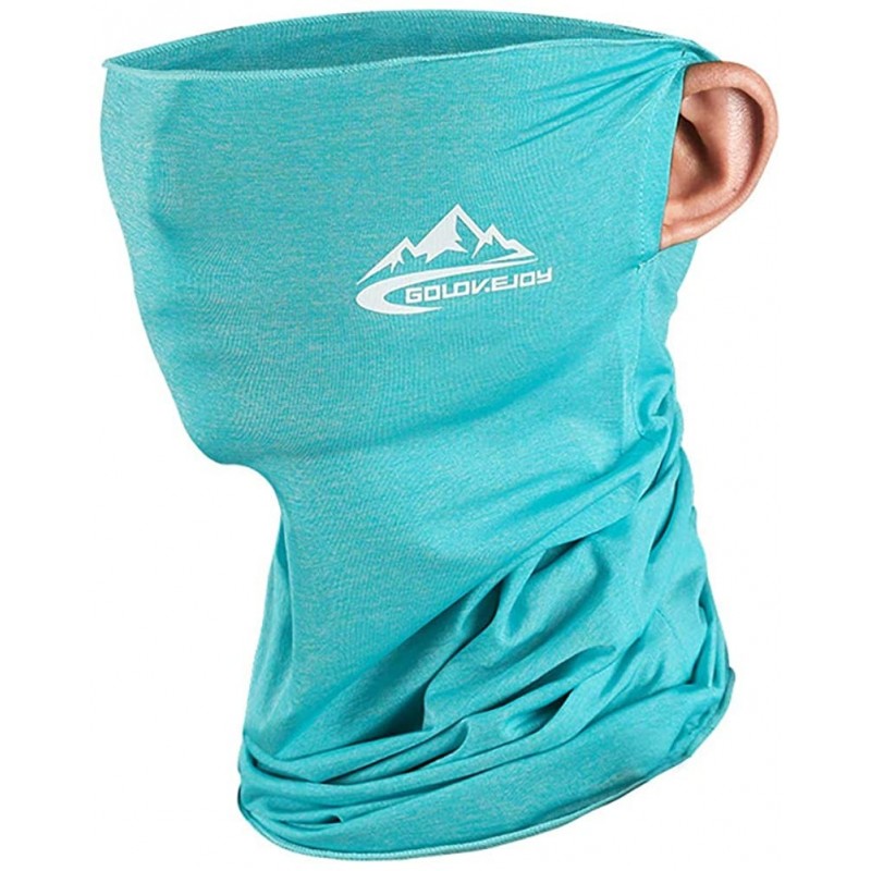 Balaclavas Unisex Seamless Neck Gaiters Bandanas - Light Blue - CG197XYH7RM $9.99