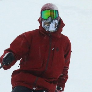 Balaclavas Sock Hood Balaclava Face Mask- Dual Layer Cold Weather Headwear for Men and Women - Adam Haynes Snow Pines - CM18X...