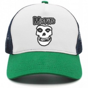 Baseball Caps Men&Women The-Misfits-Logo- Peaked Cap Vintage Trucker Hat - The Misfits Logo-8 - CR18KW066TX $45.38