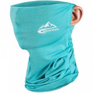 Balaclavas Cooling Ear Loops Neck Gaiter Bandana Mask Face Scarf Balaclava for Men & Women - 11-light Blue - C2197NYZGGI $13.47