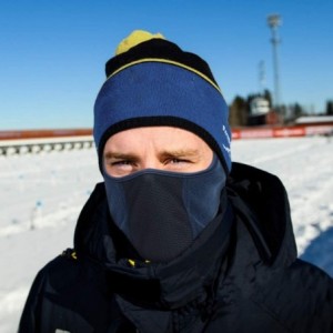 Balaclavas Balaclava Windproof Ski Face Mask for Cold Weather - Blue - CY18W34R444 $6.87