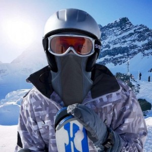 Balaclavas Balaclava Windproof Ski Face Mask for Cold Weather - Blue - CY18W34R444 $6.87