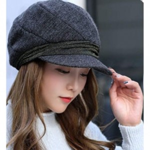 Berets Newsboy Hat Beret Hat Fedora Wool Blend Cap Collection Hats Cabbie Visor Cap - Photo01 - CU18ALNT8G0 $14.06