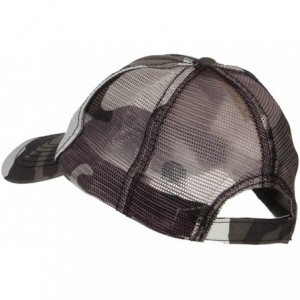 Baseball Caps Enzyme Washed Camouflage Trucker Cap - City - CJ12O325LAA $10.95