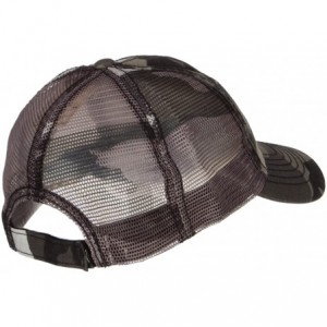 Baseball Caps Enzyme Washed Camouflage Trucker Cap - City - CJ12O325LAA $10.95