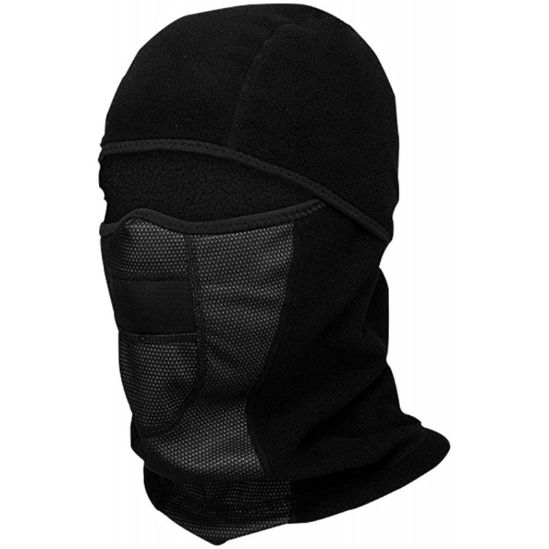 Balaclavas Weanas Balaclava Windproof Motorcycling Snowboarding - Black-m Breathable - C11928WZH6X $13.64