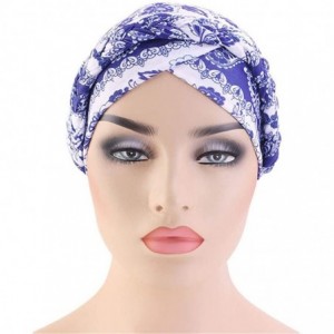 Skullies & Beanies Womens African Style Braided Dreadlock Hat Bandanas Headwear Cap Turban Chemo Cap - Purple - CC18UZ8I8RT $...