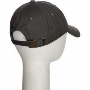 Baseball Caps Custom Hat A to Z Initial Letters Classic Baseball Cap- Charcoal Hat White Navy - Letter C - CA18ETC9HDZ $11.85