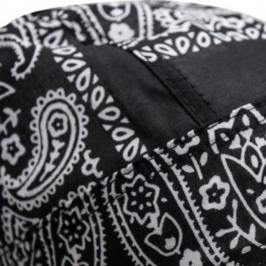 Skullies & Beanies Skull Caps - 100% Cotton in Patterned and Plain Colors- Pack of 3 - Paisley - CA17XQ9459G $14.97
