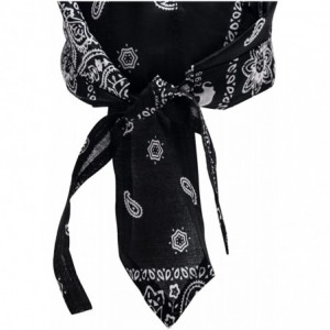 Skullies & Beanies Skull Caps - 100% Cotton in Patterned and Plain Colors- Pack of 3 - Paisley - CA17XQ9459G $14.97